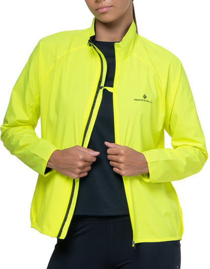 Ronhill Core Womens Running Jacket - Yellow