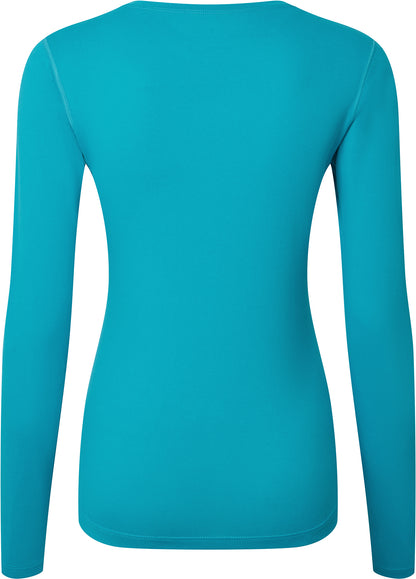 Ronhill Core Long Sleeve Womens Running Top - Blue