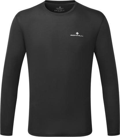 Ronhill Core Long Sleeve Mens Running Top - Black
