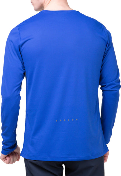 Ronhill Core Long Sleeve Mens Running Top - Blue