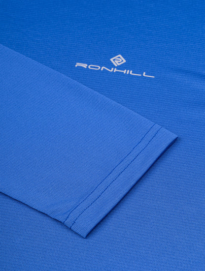 Ronhill Core Long Sleeve Mens Running Top - Blue