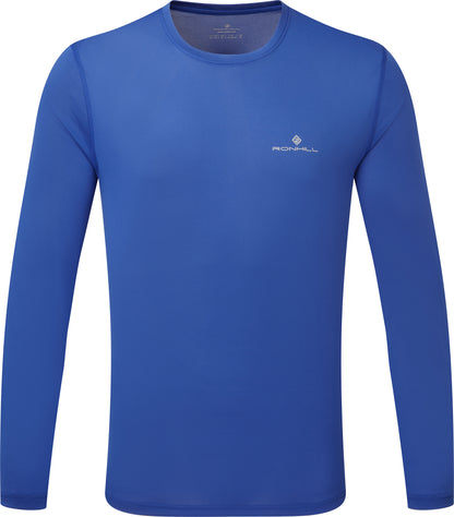 Ronhill Core Long Sleeve Mens Running Top - Blue