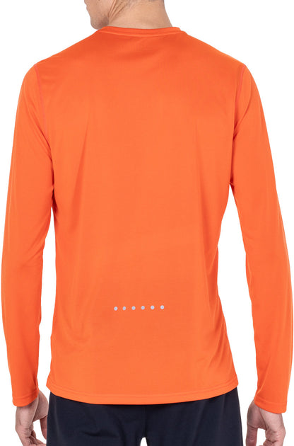 Ronhill Core Long Sleeve Mens Running Top - Orange