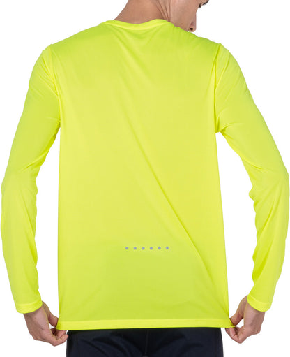 Ronhill Core Long Sleeve Mens Running Top - Yellow