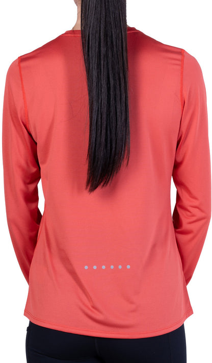 Ronhill Core Long Sleeve Womens Running Top - Pink