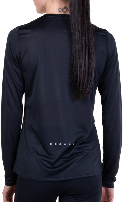 Ronhill Core Long Sleeve Womens Running Top - Black