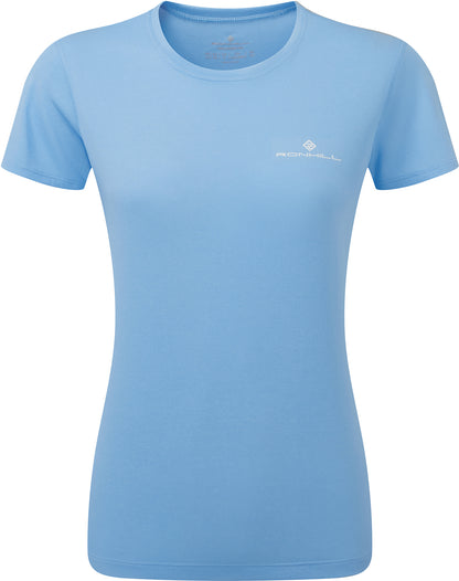 Ronhill Core Short Sleeve Womens Running Top - Blue