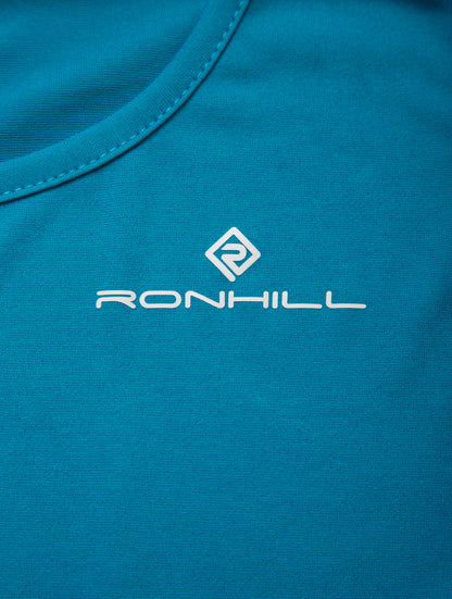Ronhill Core Short Sleeve Womens Running Top - Blue