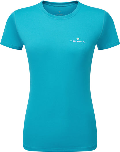 Ronhill Core Short Sleeve Womens Running Top - Blue