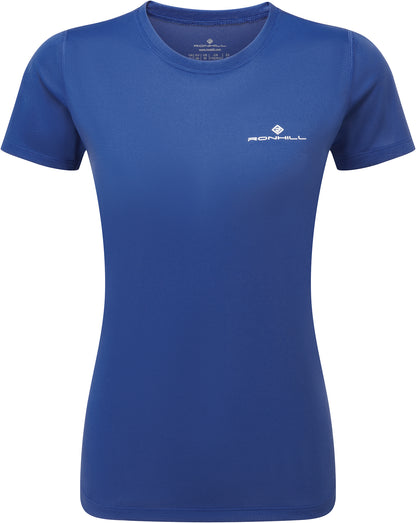 Ronhill Core Short Sleeve Womens Running Top - Blue