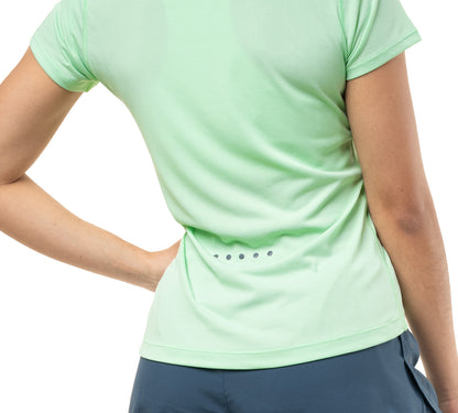 Ronhill Core Short Sleeve Womens Running Top - Green