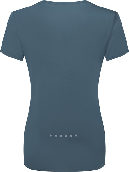 Ronhill Core Short Sleeve Womens Running Top - Blue