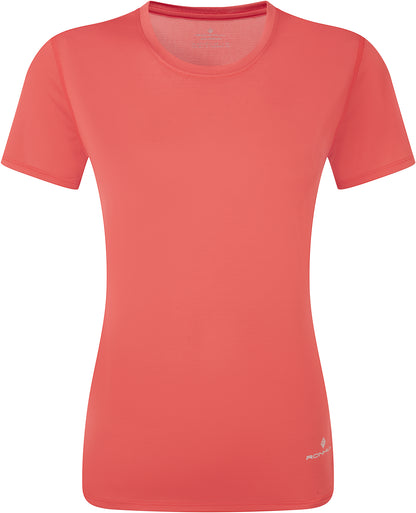Ronhill Core Short Sleeve Womens Running Top - Pink
