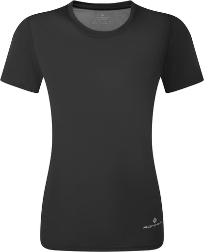 Ronhill Core Short Sleeve Womens Running Top - Black