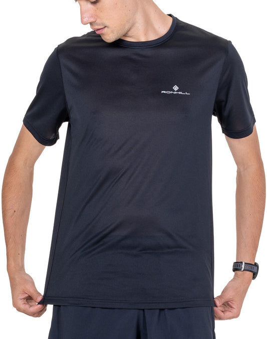 Ronhill Core Short Sleeve Mens Running Top - Black