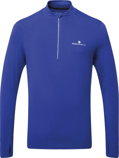 Ronhill Core Thermal Half Zip Long Sleeve Mens Running Top - Blue