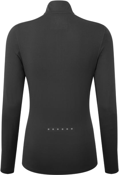 Ronhill Core Thermal Half Zip Long Sleeve Womens Running Top - Black