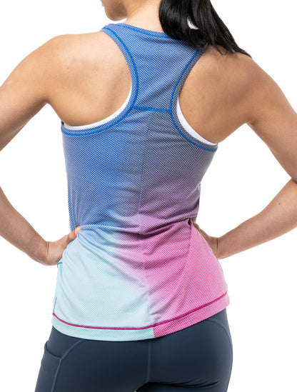 Ronhill Tech Golden Hour Womens Running Vest Tank Top - Blue