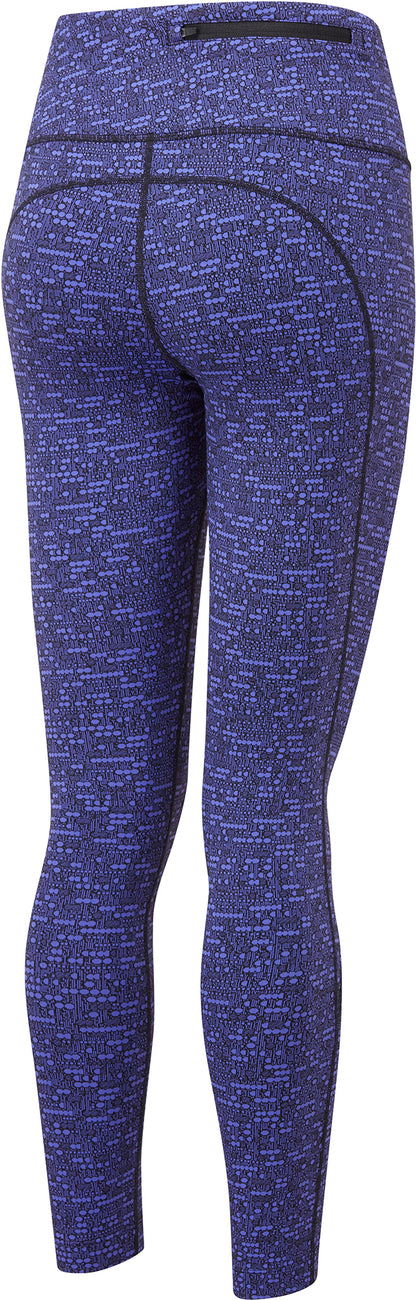 Ronhill Life Deluxe Womens Long Running Tights - Blue