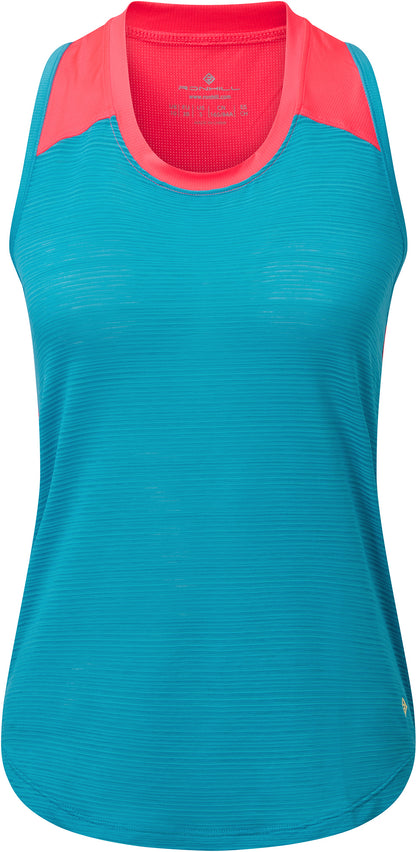 Ronhill Life Wellness Womens Training Vest Tank Top - Blue