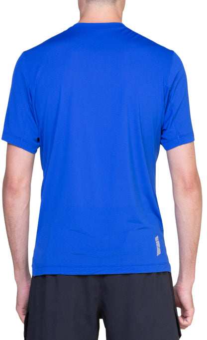 Ronhill Tech Short Sleeve Mens Running Top - Blue