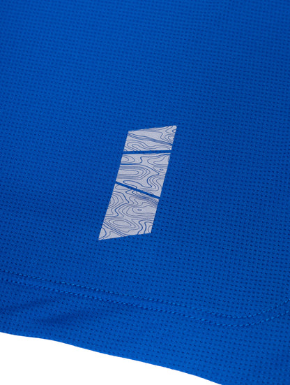 Ronhill Tech Short Sleeve Mens Running Top - Blue