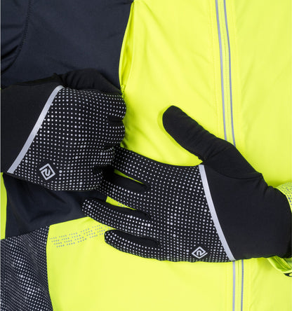 Ronhill Reflect Running Gloves - Black