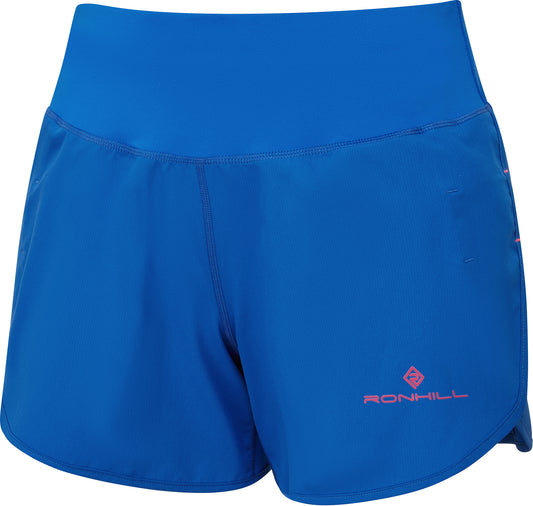 Ronhill Tech 4.5 Inch Womens Running Shorts - Blue