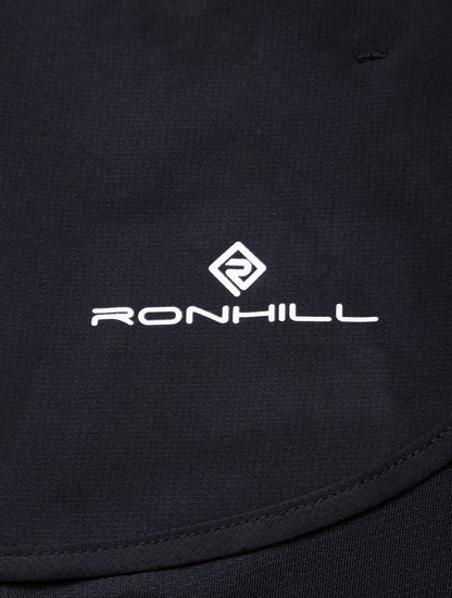 Ronhill Tech 4.5 Inch Twin 2 in 1 Womens Running Shorts - Black