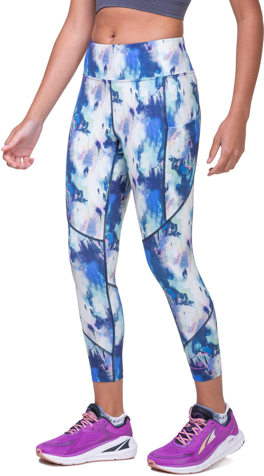 Ronhill Tech Womens 7/8 Running Tights - Blue