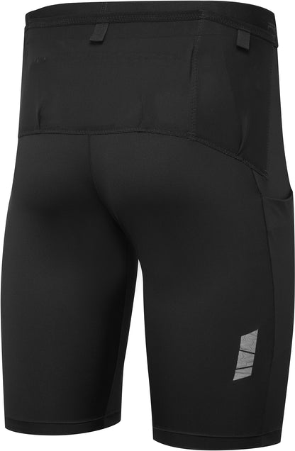 Ronhill Tech All Terrain 10 Inch Mens Short Running Tights - Black