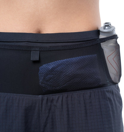Ronhill Tech All Terrain Twin 2 in 1 Womens Running Shorts - Black