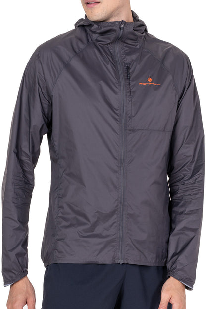 Ronhill Tech All-Terrain Mens Running Jacket - Grey