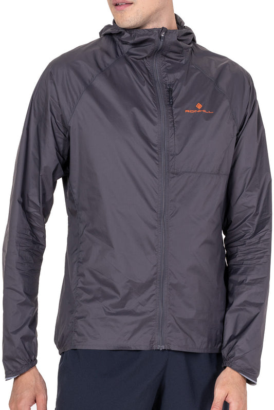 Ronhill Tech All-Terrain Mens Running Jacket - Grey