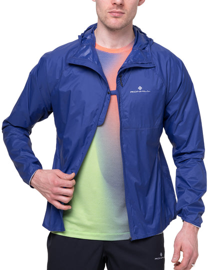 Ronhill Tech All Terrain Mens Running Jacket - Blue