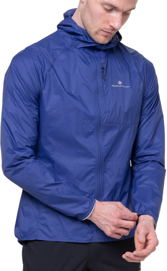Ronhill Tech All Terrain Mens Running Jacket - Blue