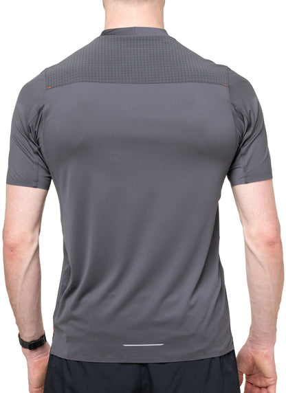 Ronhill Tech All Terrain Short Sleeve Mens Running Top - Grey