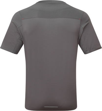 Ronhill Tech All Terrain Short Sleeve Mens Running Top - Grey