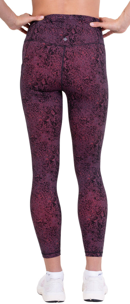 Ronhill Tech Contour Womens 7/8 Running Tights - Purple
