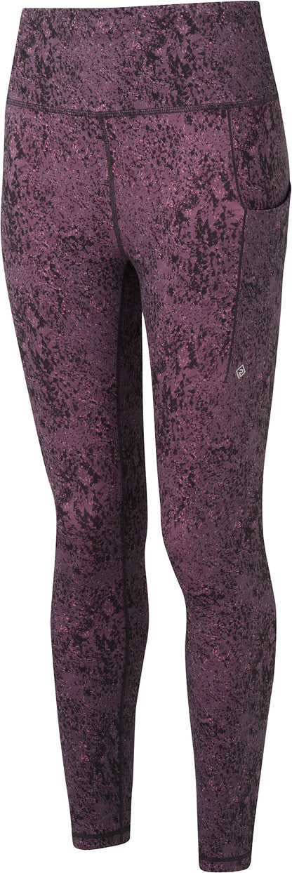 Ronhill Tech Contour Womens 7/8 Running Tights - Purple