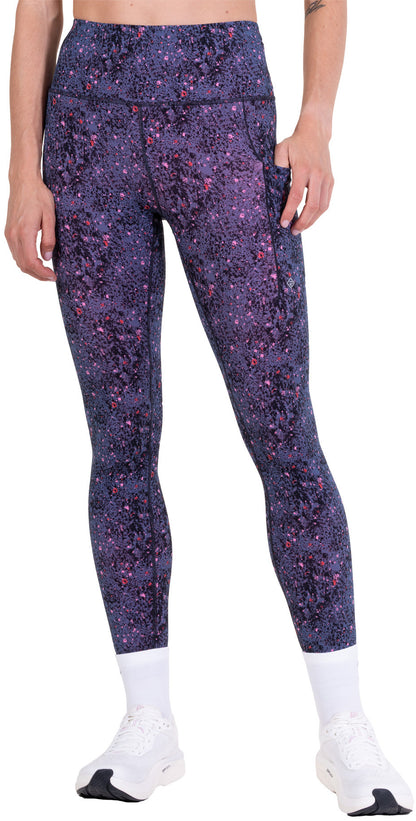 Ronhill Tech Contour Womens Long Running Tights - Purple