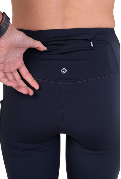 Ronhill Tech Contour Stretch Womens Short Running Tights - Black