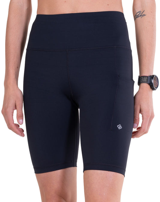 Ronhill Tech Contour Stretch Womens Short Running Tights - Black