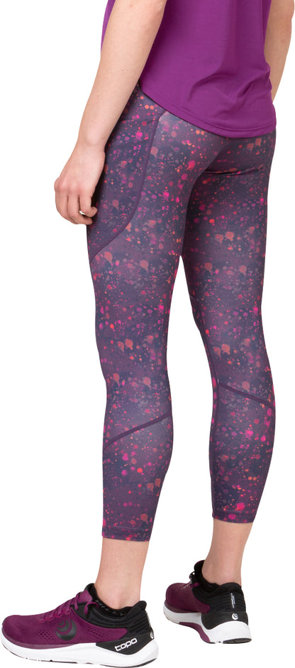 Ronhill Tech Womens 7/8 Running Tights - Purple