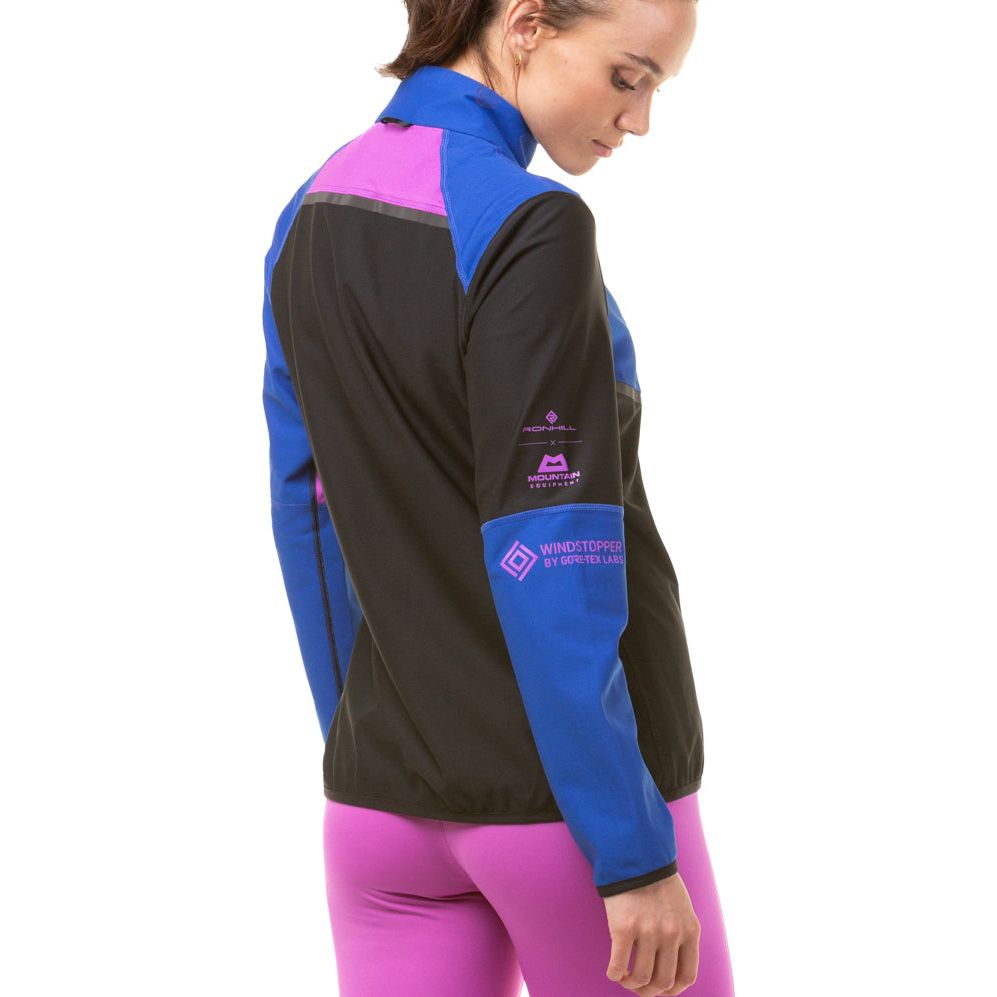 Ronhill Tech GORE-TEX Windstopper Womens Running Jacket - Black