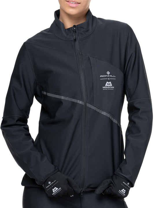 Ronhill Tech GORE-TEX Windstopper Womens Running Jacket - Black