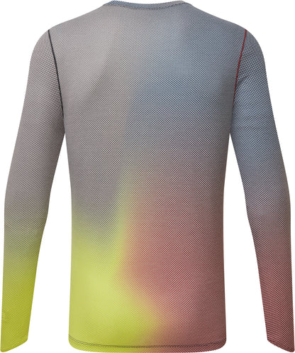Ronhill Tech Golden Hour Long Sleeve Mens Running Top - Blue