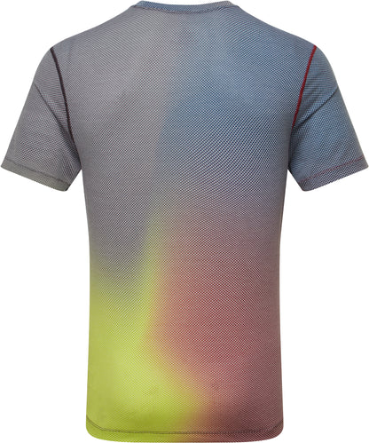 Ronhill Tech Golden Hour Short Sleeve Mens Running Top - Blue