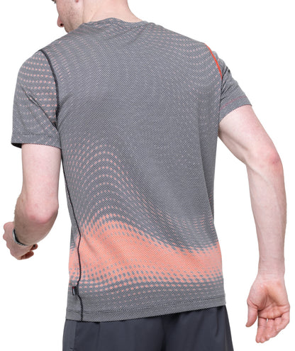 Ronhill Tech Golden Hour Short Sleeve Mens Running Top - Grey