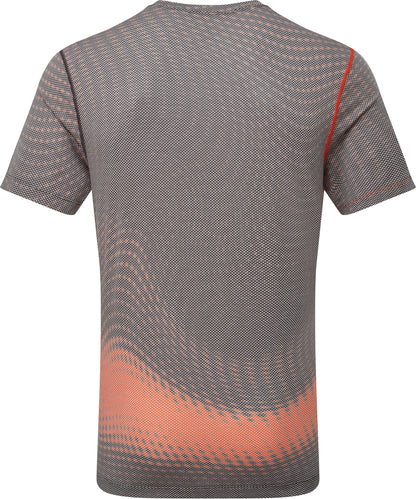 Ronhill Tech Golden Hour Short Sleeve Mens Running Top - Grey